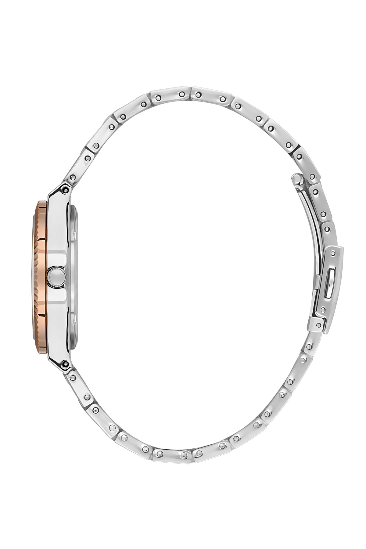 Daniel Klein 33mm Womens Metal Fluted Watch, Dragonfly Dial Steel Band - DK13712 - Picture 11 of 11