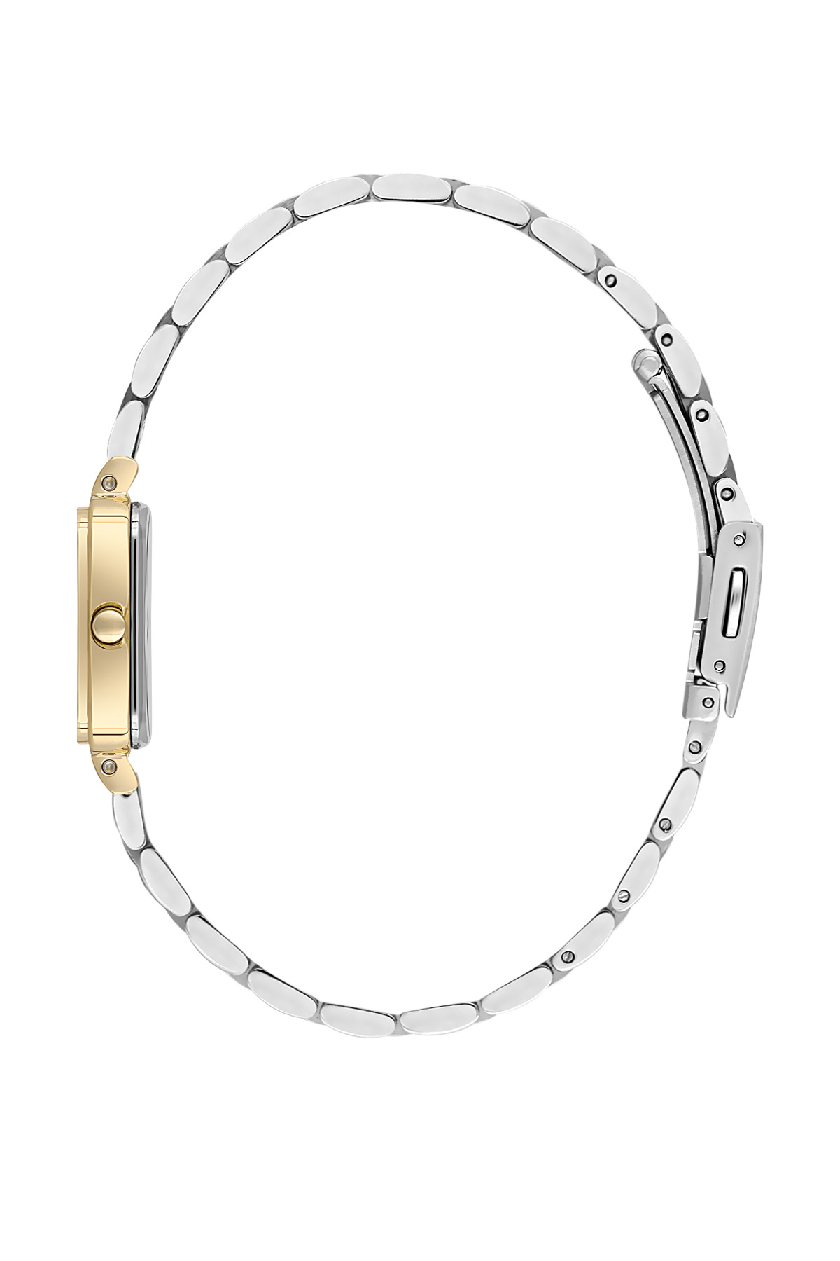 Daniel Klein 23mm Petite Womens Square Watch, Stainless Steel Band - DK13725 - Picture 7 of 11