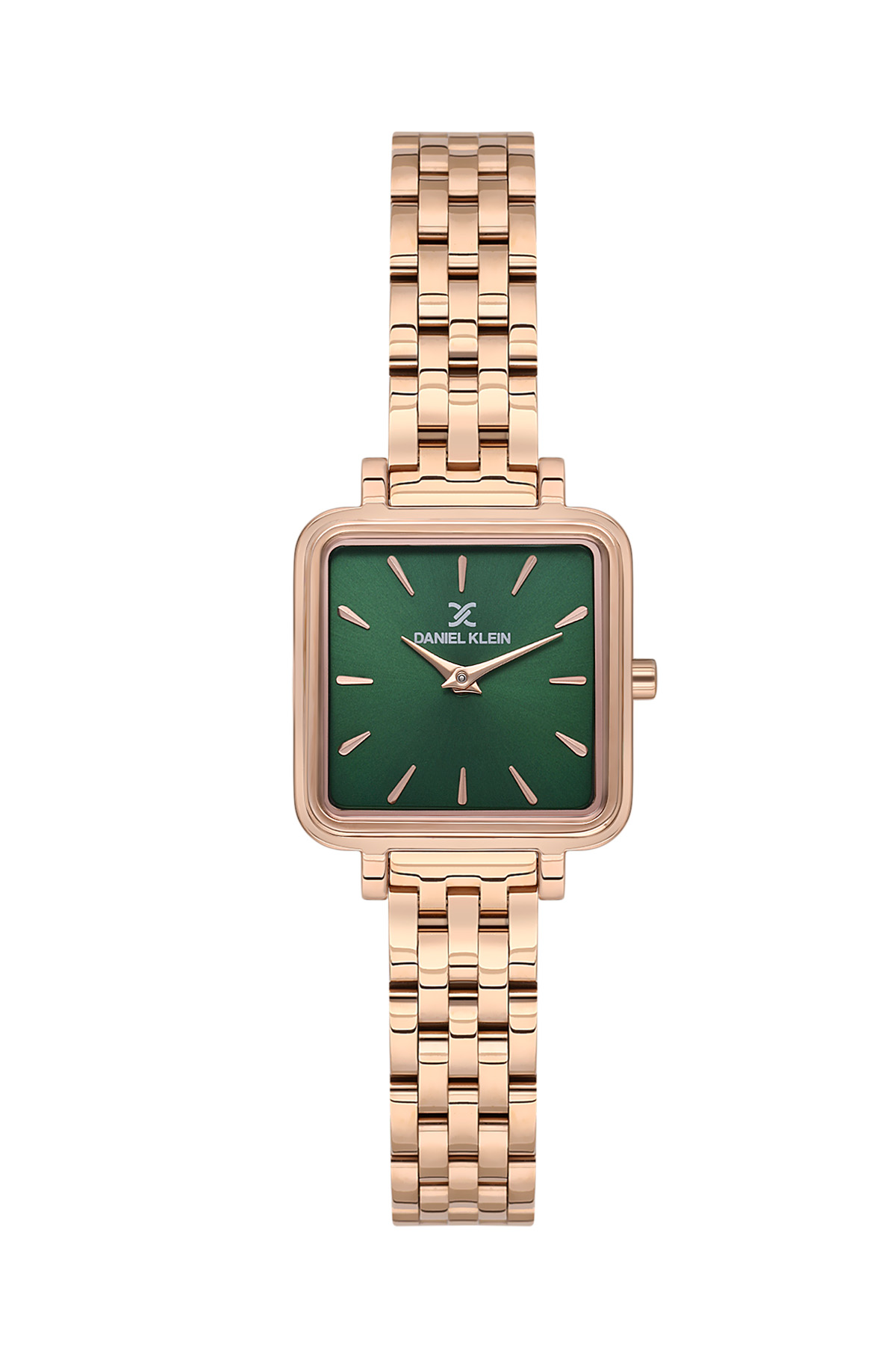 Daniel Klein 23mm Petite Womens Square Watch, Stainless Steel Band - DK13725 - Picture 8 of 11