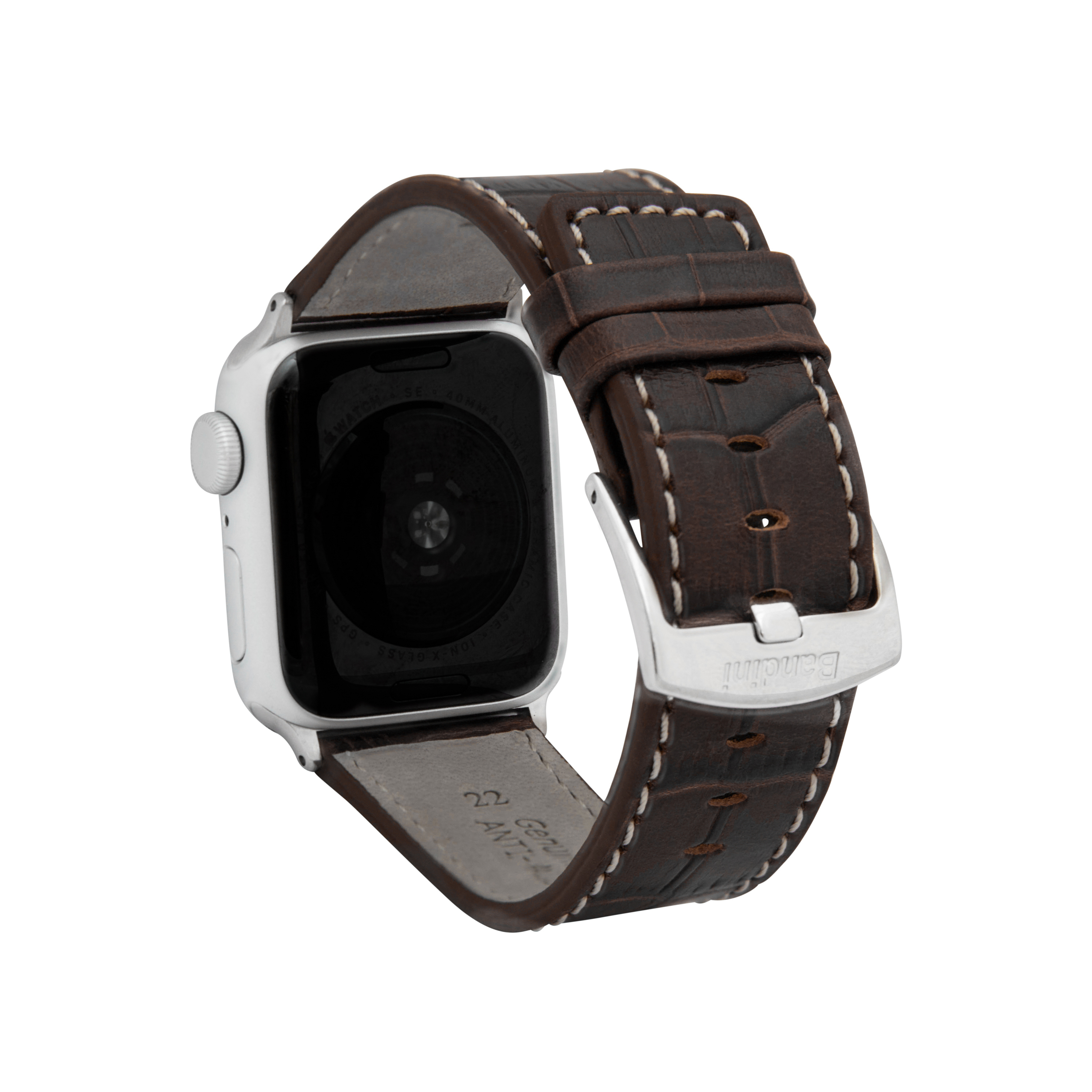 Mens Square Tip Leather Watch Strap for Apple Watch Band 42mm Series 3 2 1 - Picture 18 of 28