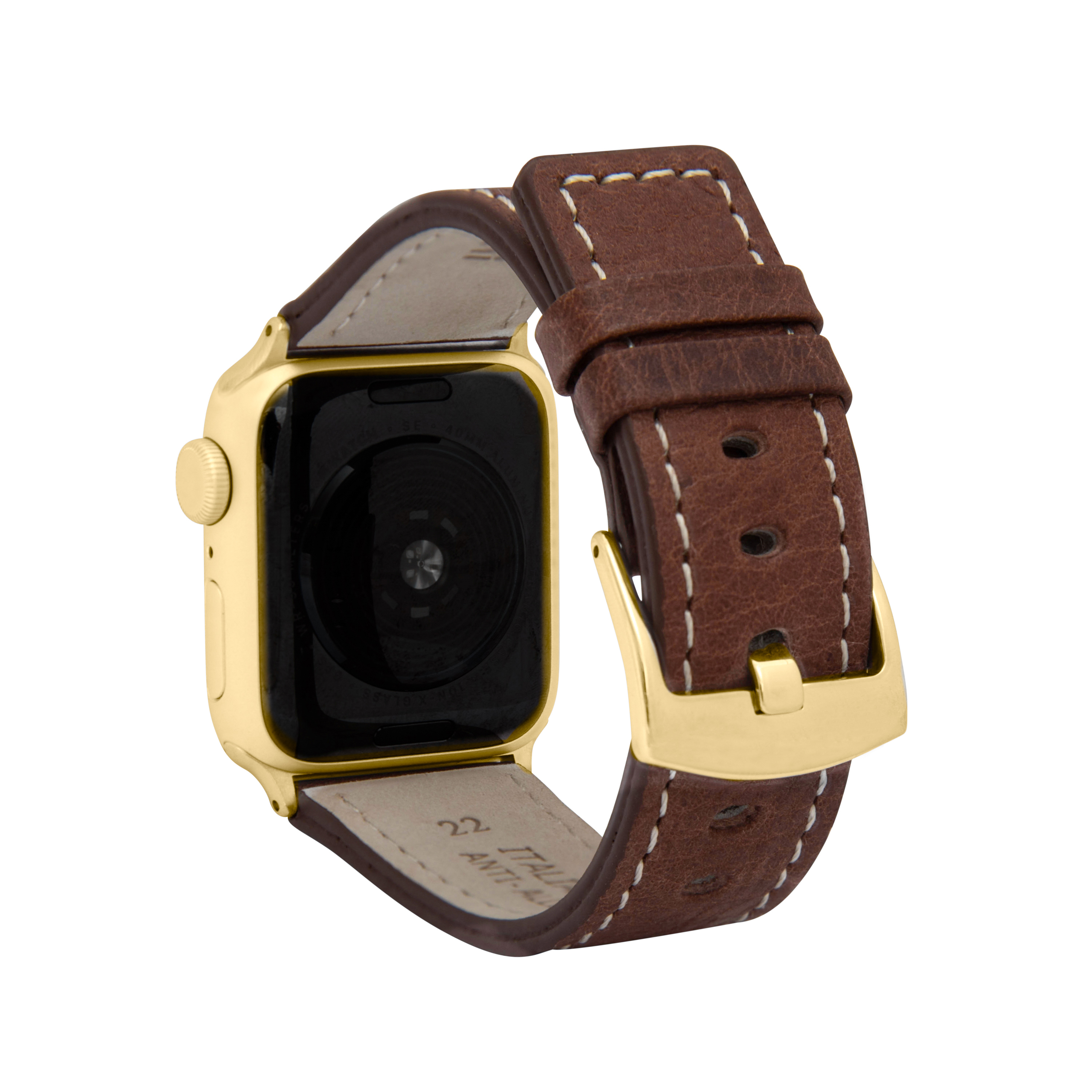 Mens Square Tip Leather Watch Strap for Apple Watch Band 42mm Series 3 2 1 - Picture 17 of 28