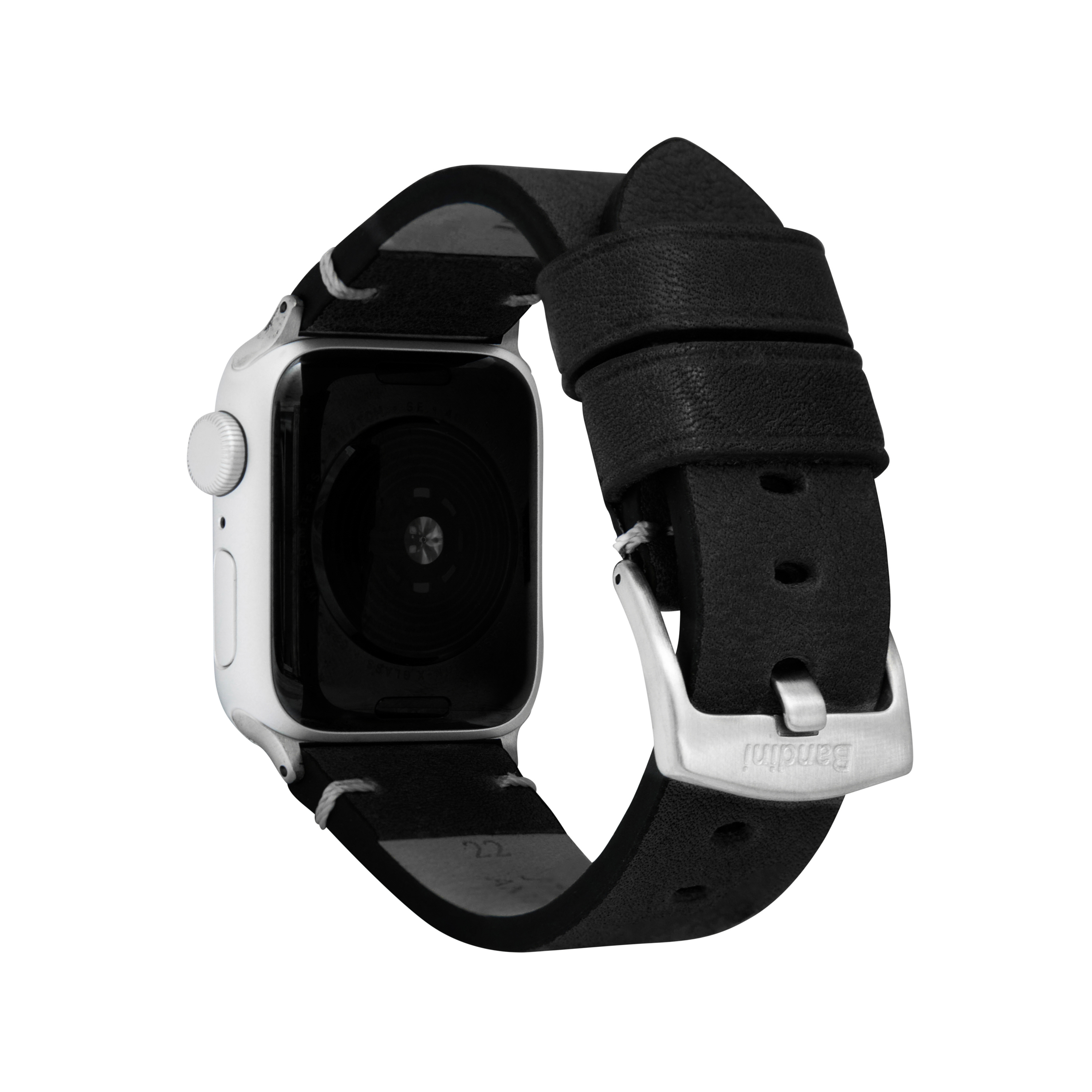 Herren Distressed Lederarmband für Apple Watch Band 45mm Series 9 8 7 - Bild 11 von 20