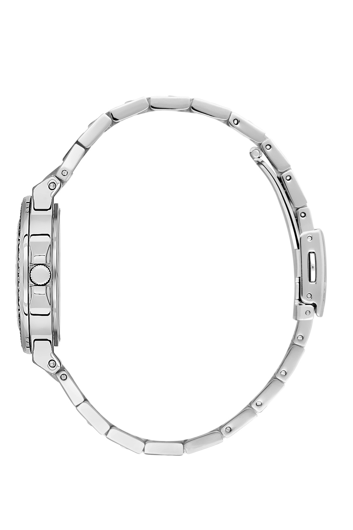 Daniel Klein 29mm Womens Watch, Gemstone Bezel, Sunburst, Steel Band - DK13618 - Picture 3 of 11