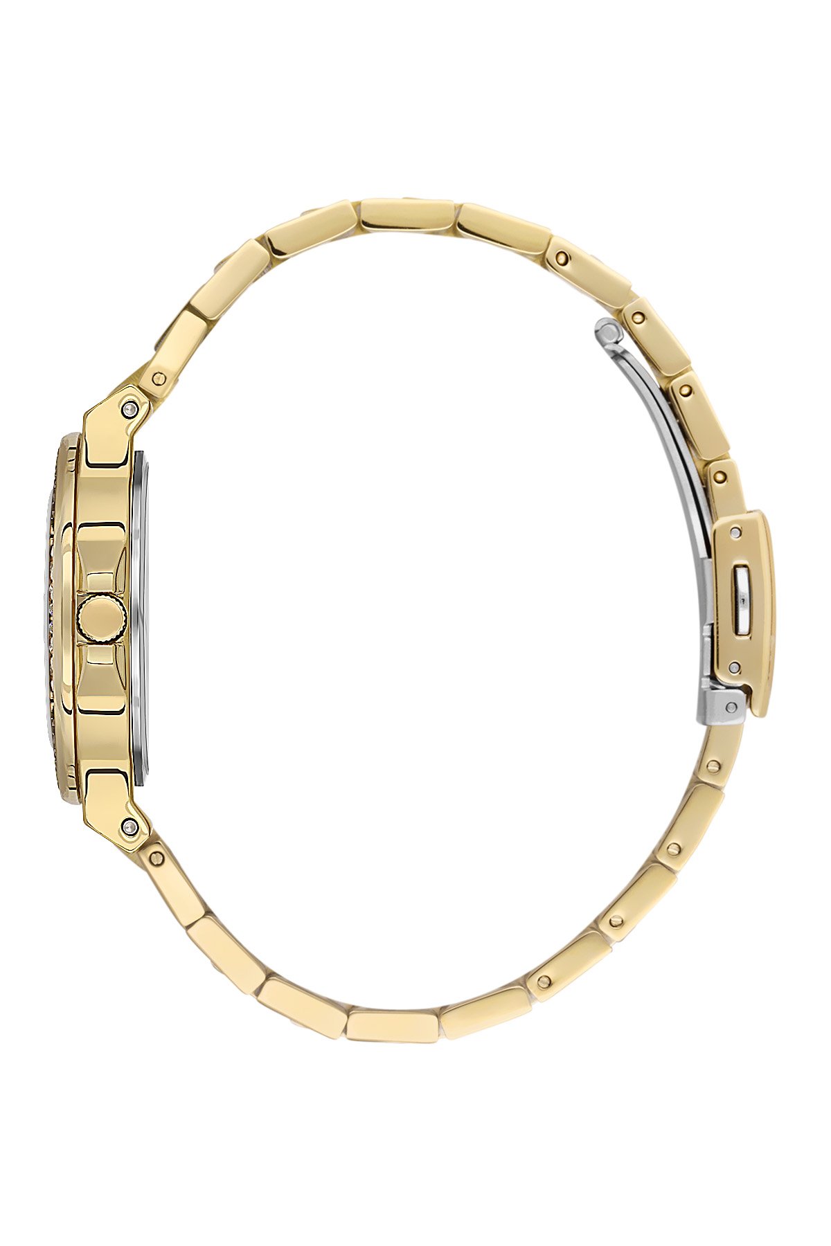 Daniel Klein 29mm Womens Watch, Gemstone Bezel, Sunburst, Steel Band - DK13618 - Picture 7 of 11