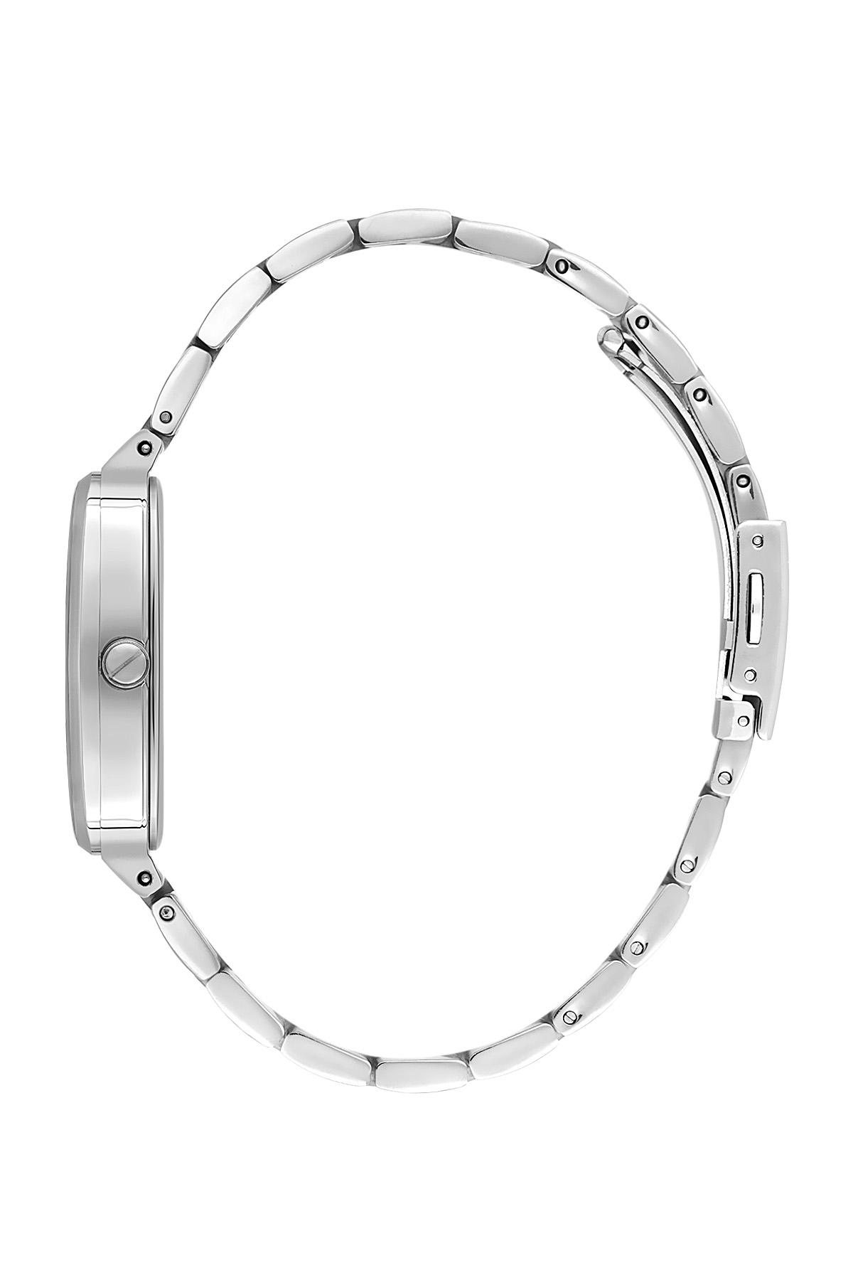 Daniel Klein 30mm Womens Square Metal Watch, Steel Band, Crystal Index - DK13704 - Picture 3 of 11