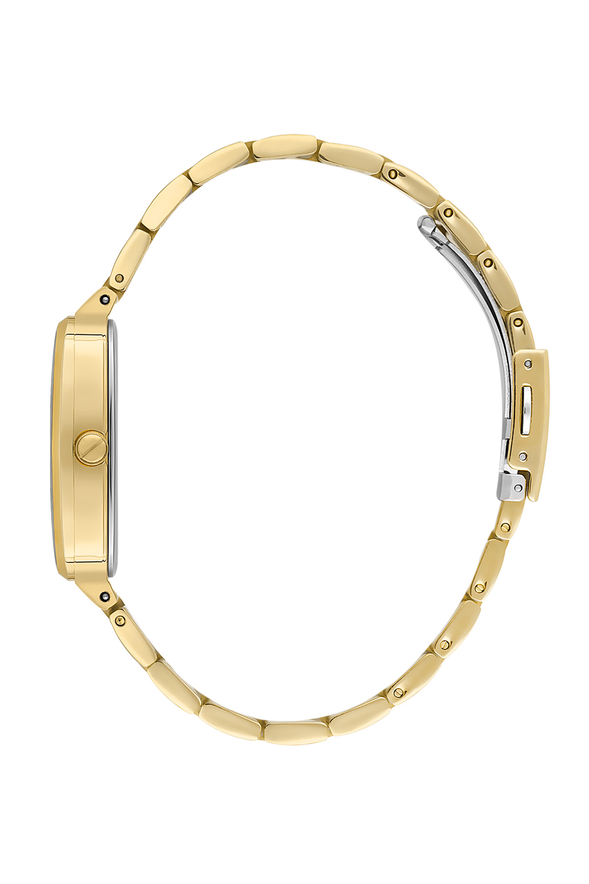 Daniel Klein 30mm Womens Square Metal Watch, Steel Band, Crystal Index - DK13704 - Picture 5 of 11