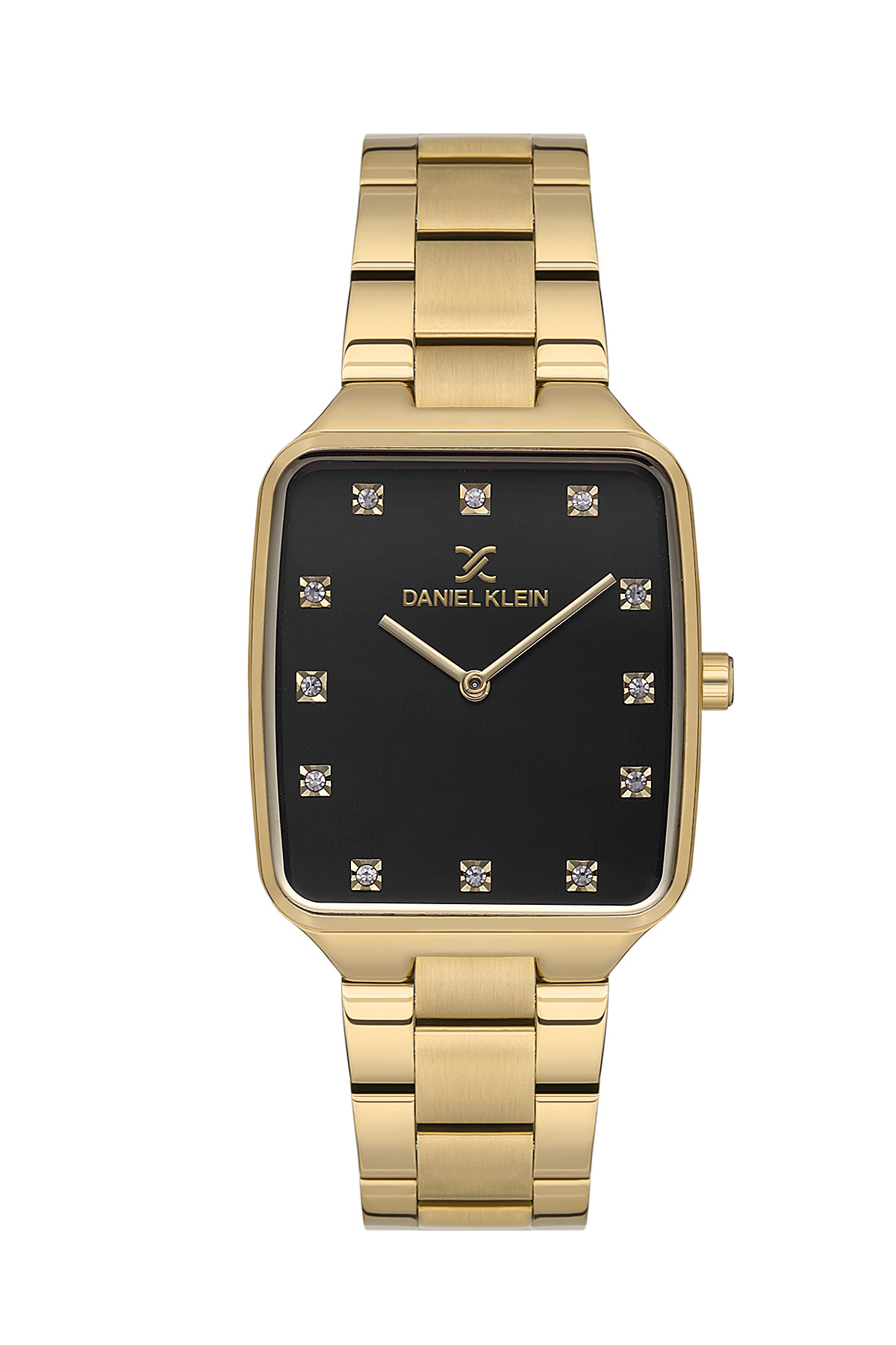 Daniel Klein 30mm Womens Square Metal Watch, Steel Band, Crystal Index - DK13704 - Picture 6 of 11