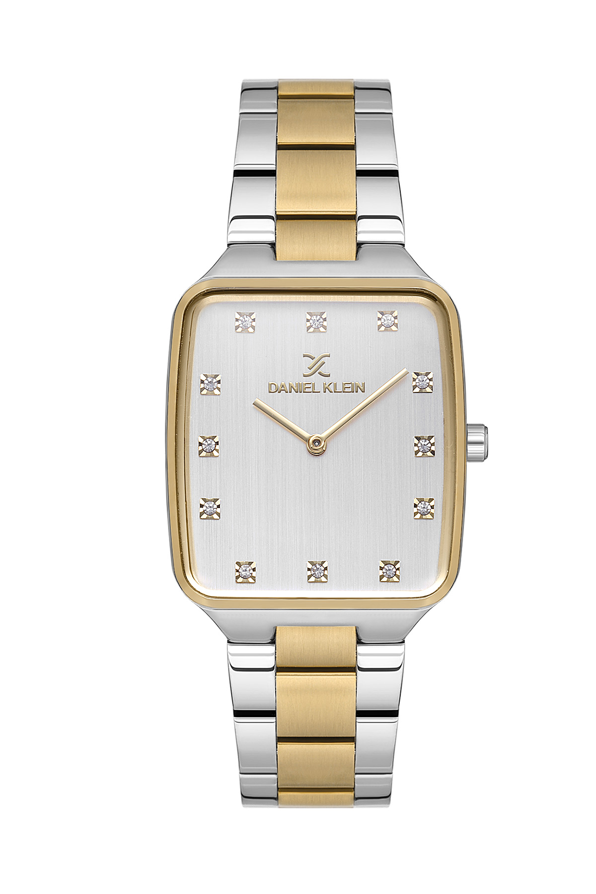 Daniel Klein 30mm Womens Square Metal Watch, Steel Band, Crystal Index - DK13704 - Picture 8 of 11