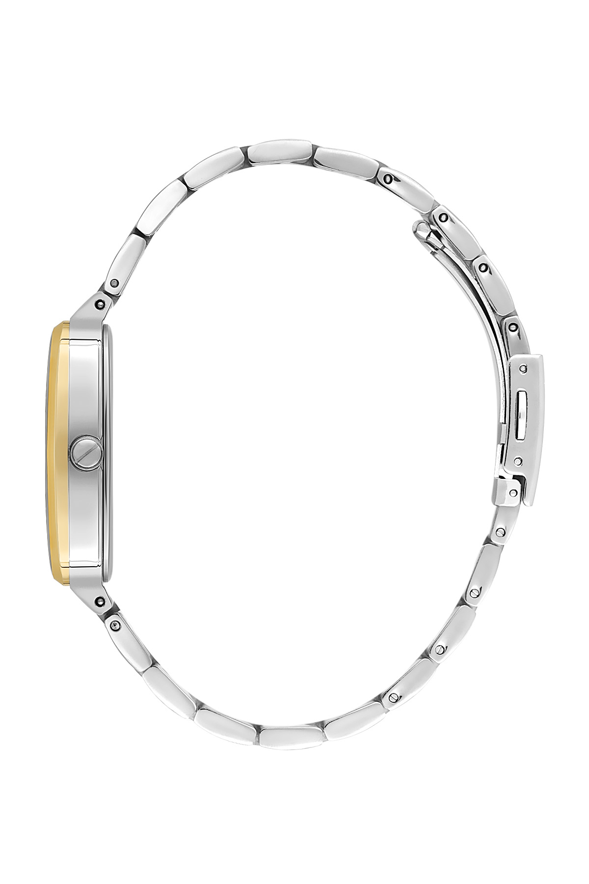 Daniel Klein 30mm Womens Square Metal Watch, Steel Band, Crystal Index - DK13704 - Picture 9 of 11