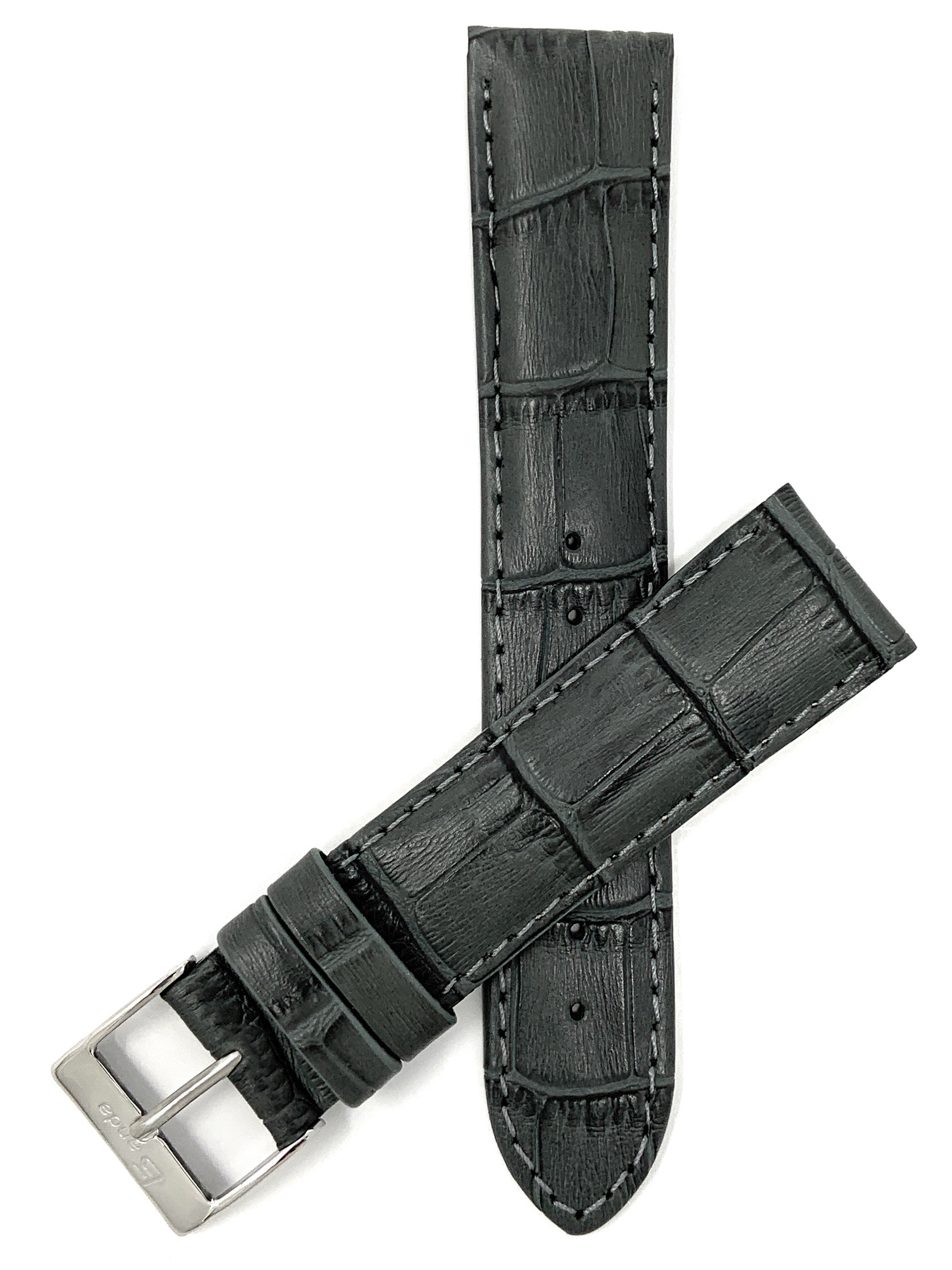 20mm Womens Alligator Pat. Leather Watch Band for Michele Urban