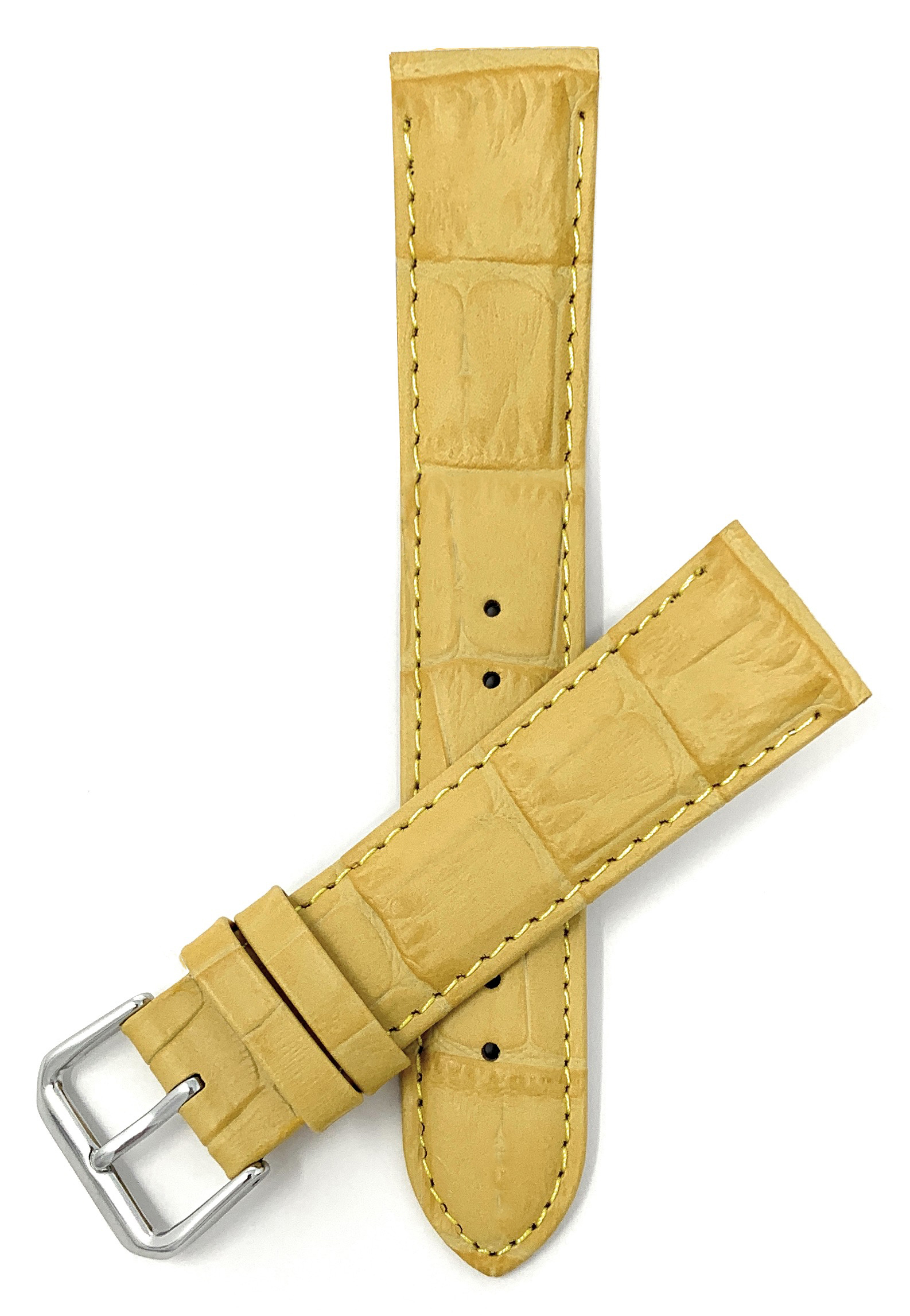 20mm Womens Alligator Pat. Leather Watch Band for Michele Urban