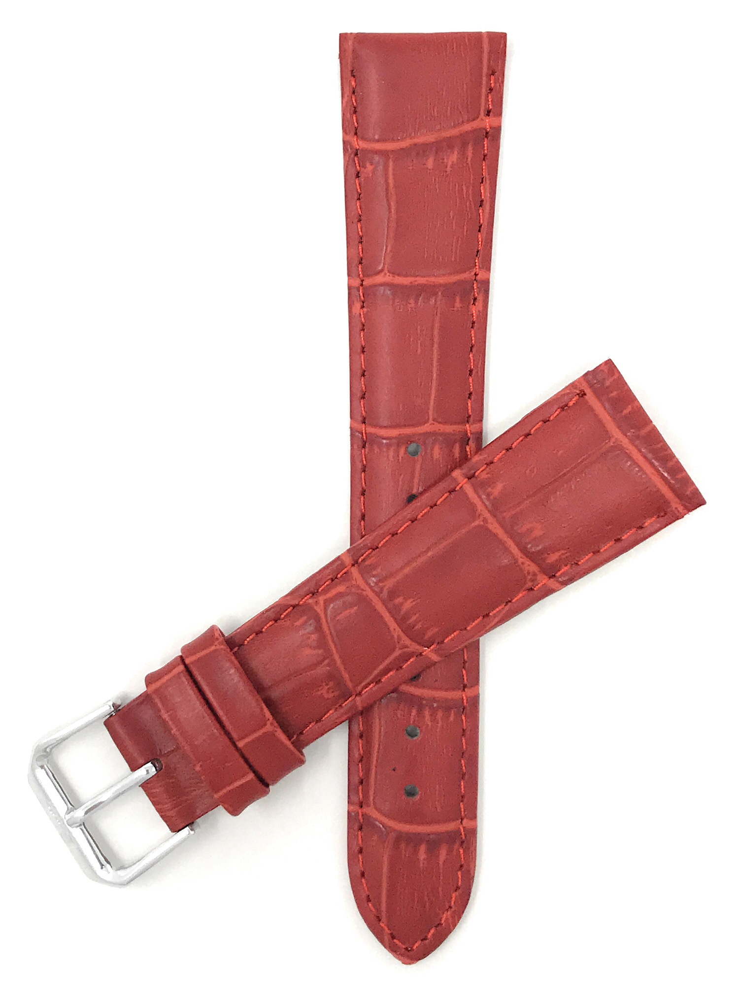 20mm Womens Alligator Pat. Leather Watch Band for Michele Urban