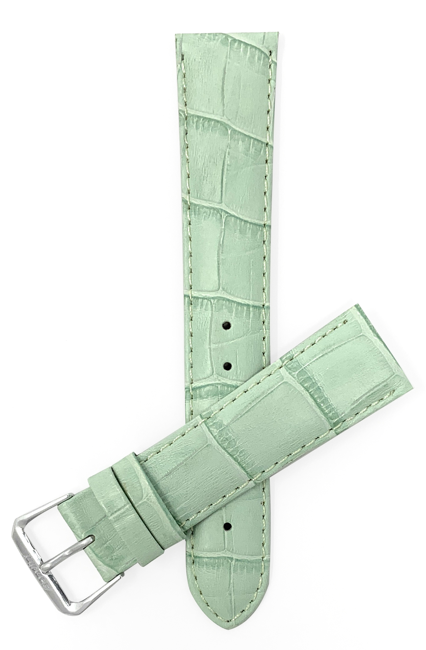 20mm Womens Alligator Pat. Leather Watch Band for Michele Urban