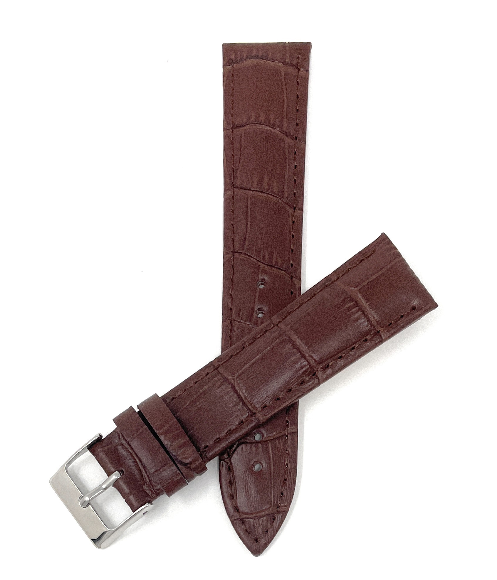 20mm Womens Alligator Pat. Leather Watch Band for Michele Urban