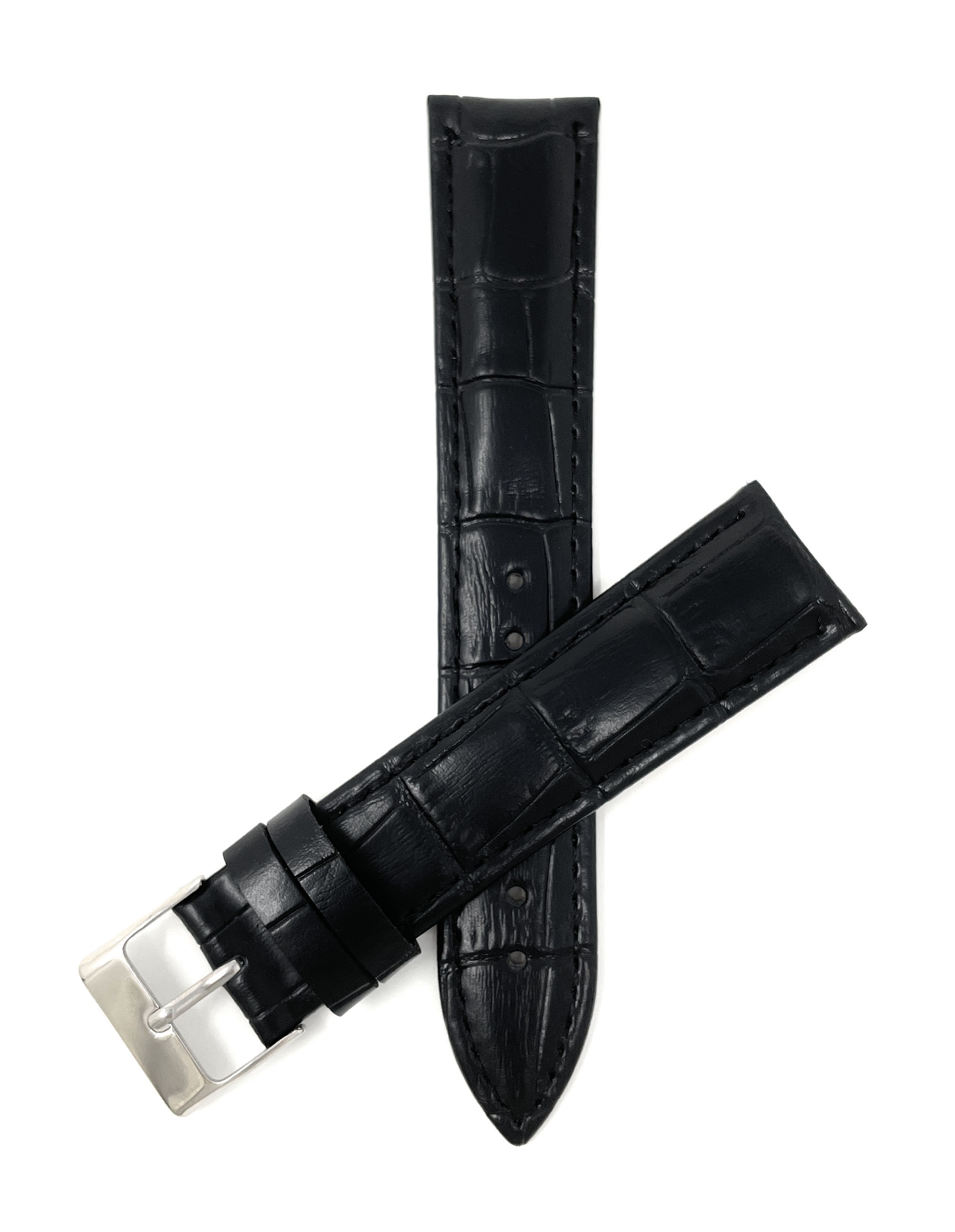 20mm Womens Alligator Pat. Leather Watch Band for Michele Urban