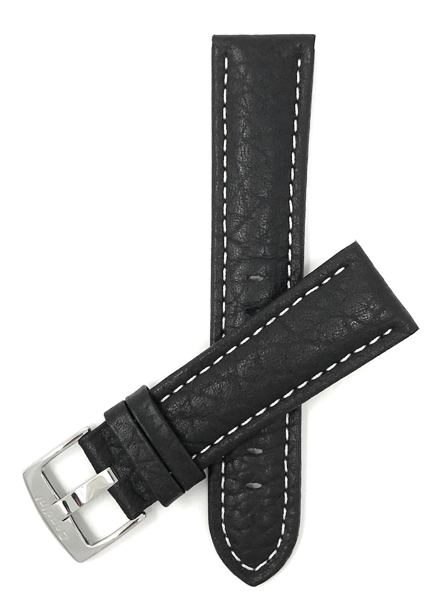 Bandini Watch Band, Leather Strap, Buffalo Pattern, 18mm - 30mm Extra ...