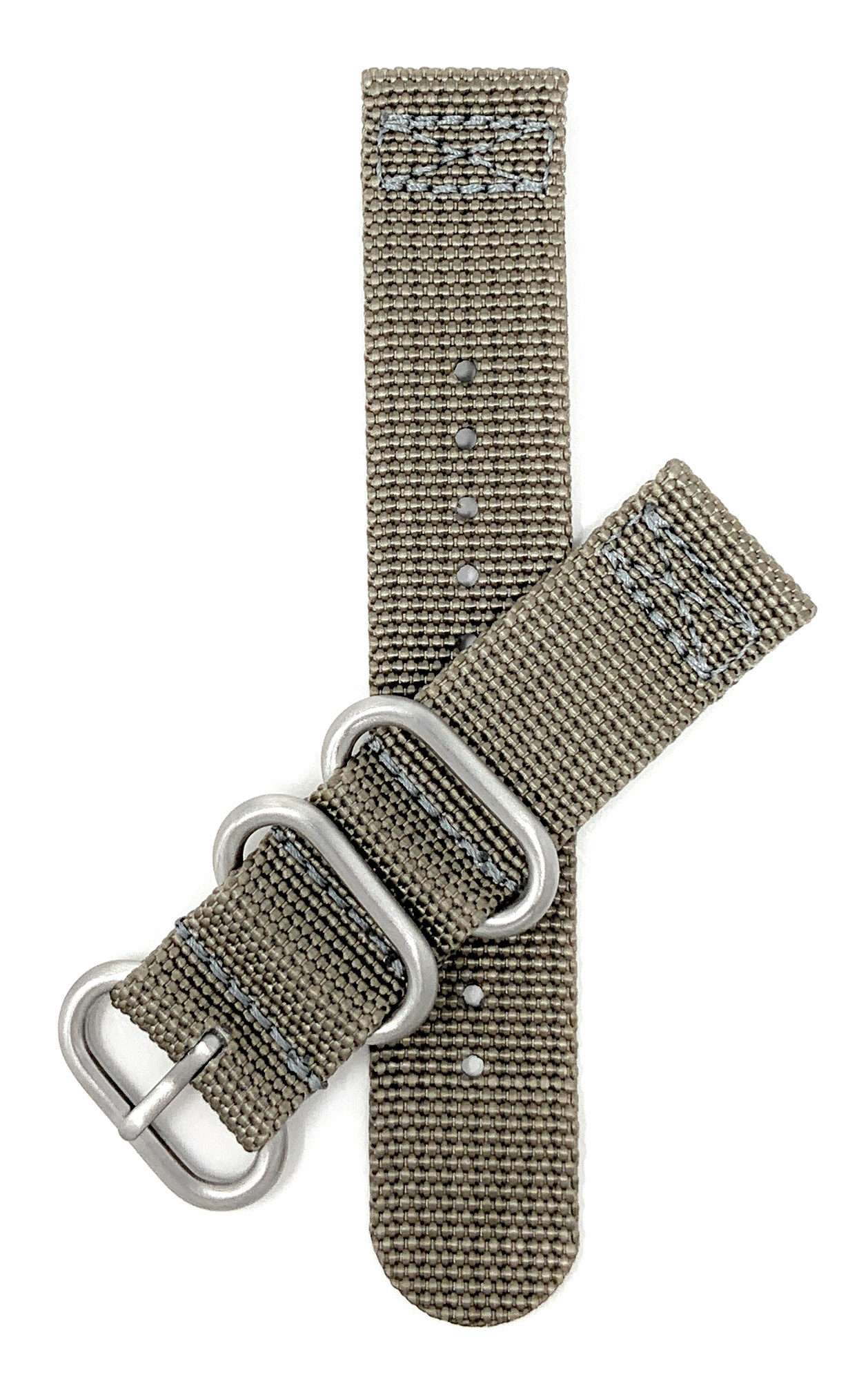 24mm Nylon 2 Piece Strap Watch Band for Luminox Spartan - Picture 8 of 12