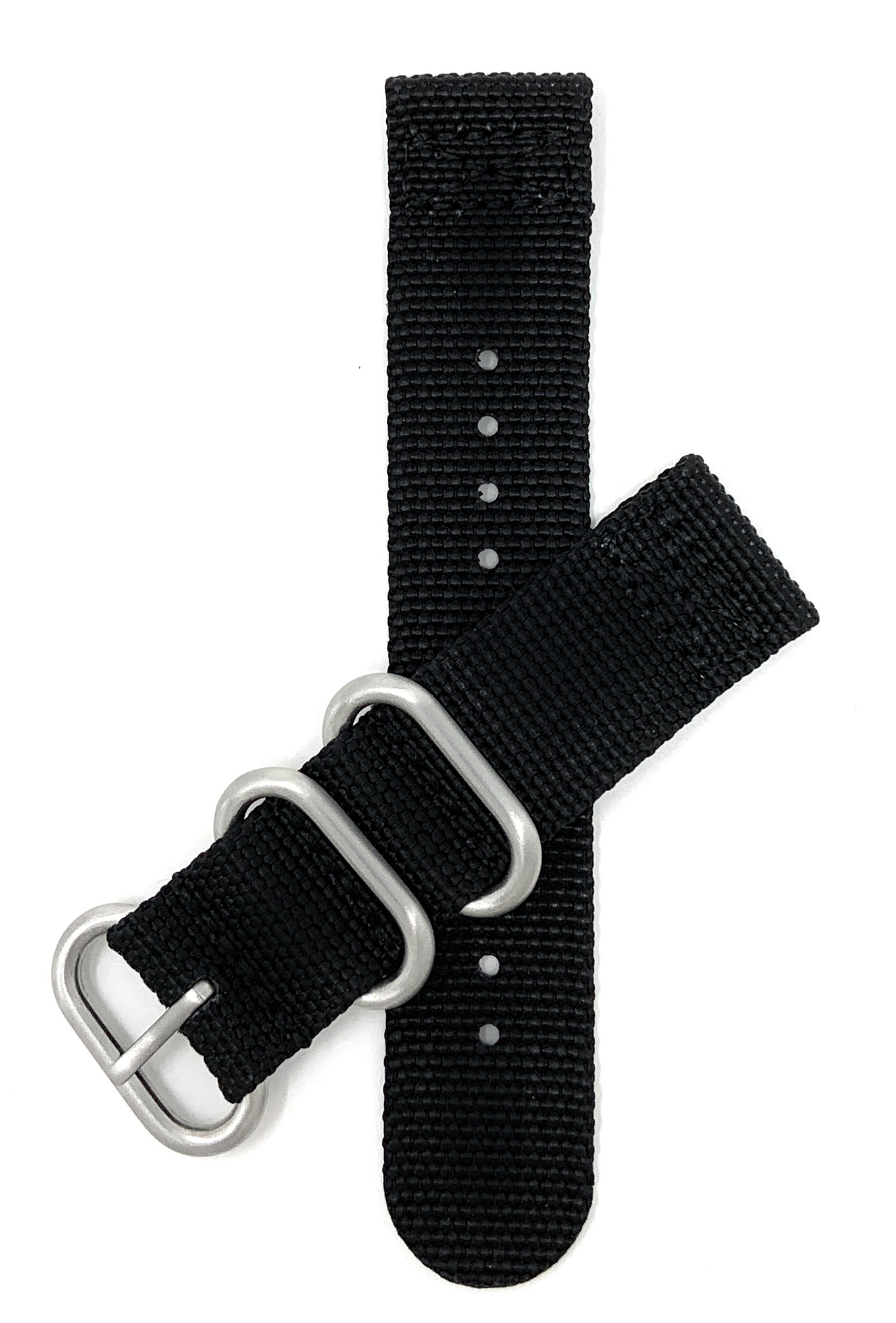24mm Nylon 2 Piece Strap Watch Band for Luminox Spartan - Picture 11 of 12
